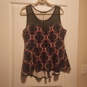 Sleeveless blouse